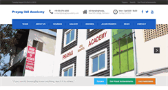Desktop Screenshot of prayagiasacademy.com
